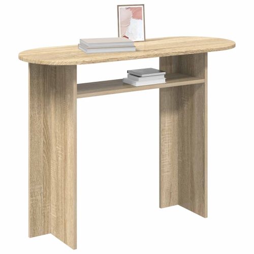 Конзолна маса Дъб сонома 100 x 39,5 x 75 см Инженерна дървесина