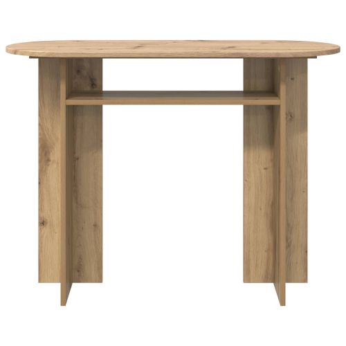 Конзолна маса със съхранение Дъб артизан 100 x 39,5 x 75 см