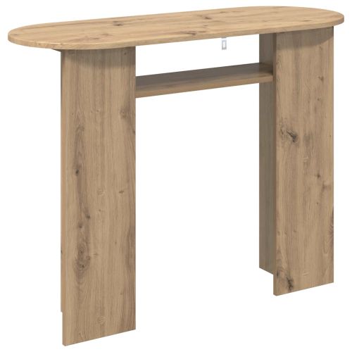 Конзолна маса със съхранение Дъб артизан 100 x 39,5 x 75 см