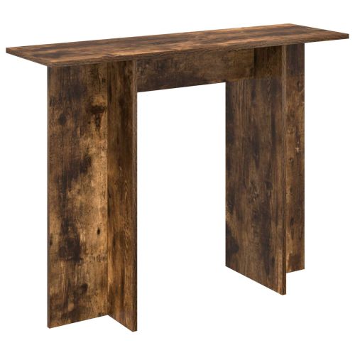 Конзолна маса Пушена Дъб 100 x 30 x 75 см