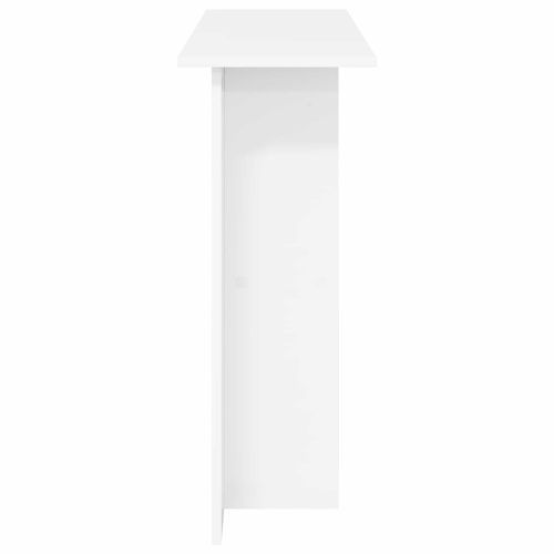Конзолна маса Бяло 100 x 30 x 75 см Инженерна дървесина