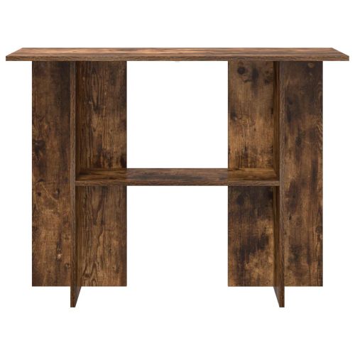 Конзолна маса Опушен дъб 100 x 30 x 75 см Инженерна дървесина