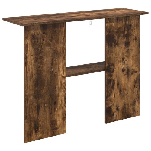 Конзолна маса Опушен дъб 100 x 30 x 75 см Инженерна дървесина