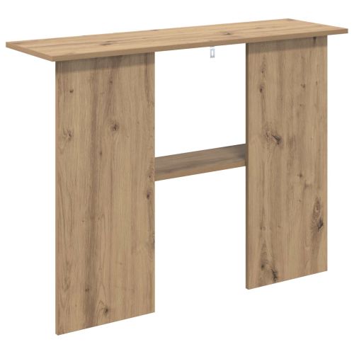 Конзолна маса Дъб артизан 100 x 30 x 75 см Инженерна дървесина