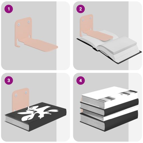 Плаващ рафт с рафт 4 pcs Розово 6 x 10,8 x 6,6 см