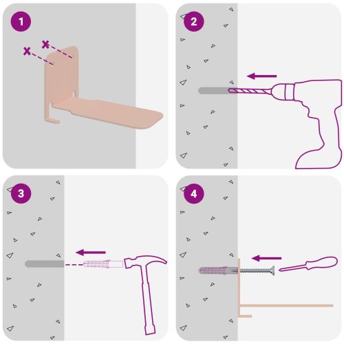 Плаващ рафт с рафт 24 pcs Розово 6 x 10,8 x 6,6 см