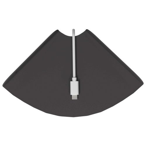 Плаващ рафт с рафт със съхранение 4 pcs Черен 15 x 15 x 2 см