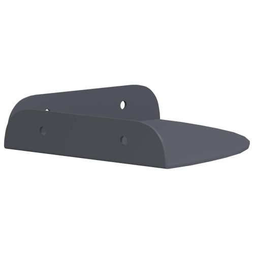 Плаващ рафт с рафт със съхранение 2 pcs Антрацит 15 x 15 x 2 см