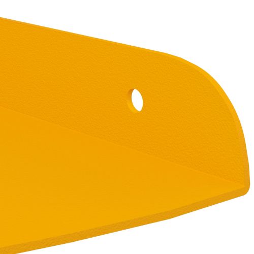 Плаващ рафт с рафт 4 pcs Горчично жълто 15 x 15 x 2 см