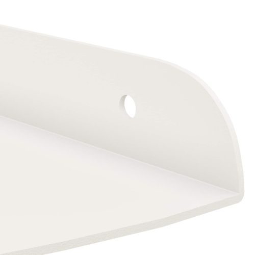 Плаващ рафт с рафт със съхранение 2 pcs Бял 15 x 15 x 2 см