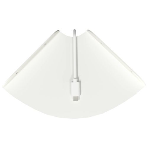 Плаващ рафт с рафт със съхранение 2 pcs Бял 15 x 15 x 2 см