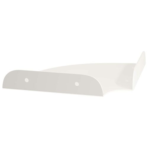 Плаващ рафт с рафт със съхранение 4 pcs Бял 15 x 15 x 2 см