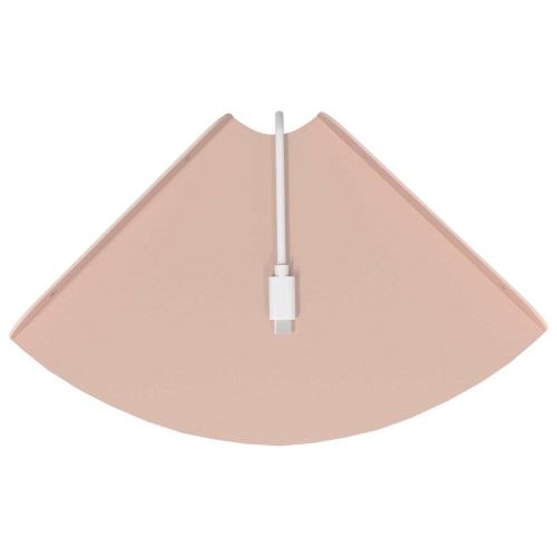 Плаващ рафт с рафт със съхранение 2 pcs Розово 18 x 18 x 2 см