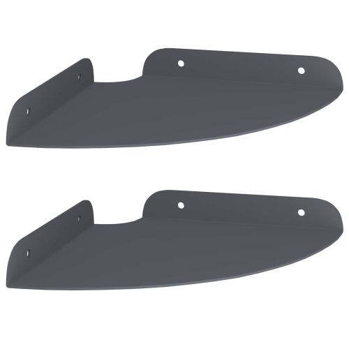 Плаващ рафт с рафт със съхранение 2 pcs Антрацит 18 x 18 x 2 см