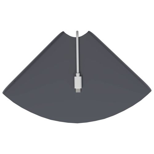 Плаващ рафт с рафт със съхранение 2 pcs Антрацит 18 x 18 x 2 см