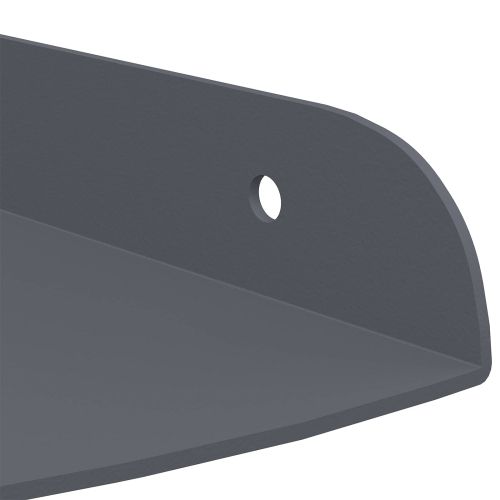 Плаващ рафт с рафт със съхранение 4 pcs Антрацит 18 x 18 x 2 см