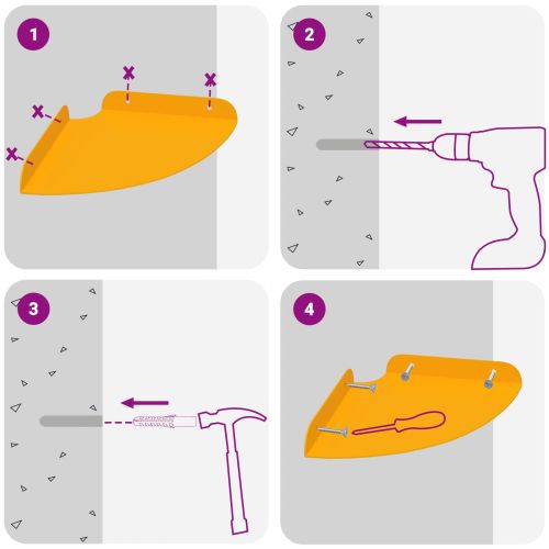 Плаващ рафт с рафт 2 pcs Горчично жълто 18 x 18 x 2 см