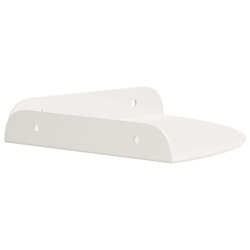 Плаващ рафт с рафт със съхранение 2 pcs Бял 18 x 18 x 2 см