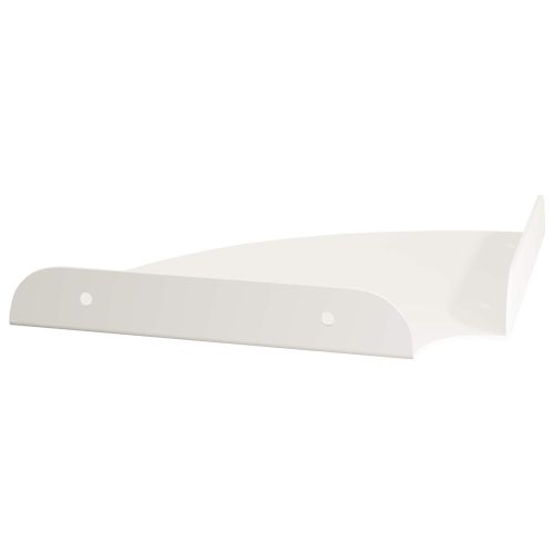 Плаващ рафт с рафт със съхранение 2 pcs Бял 18 x 18 x 2 см