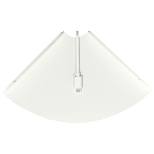 Плаващ рафт с рафт със съхранение 4 pcs Бял 18 x 18 x 2 см