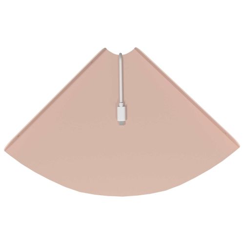 Плаващ рафт с рафт със съхранение 2 pcs Розово 24 x 24 x 2 см