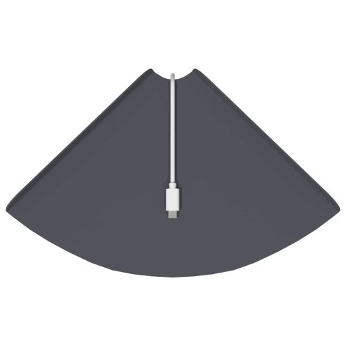 Плаващ рафт с рафт със съхранение 2 pcs Антрацит 24 x 24 x 2 см