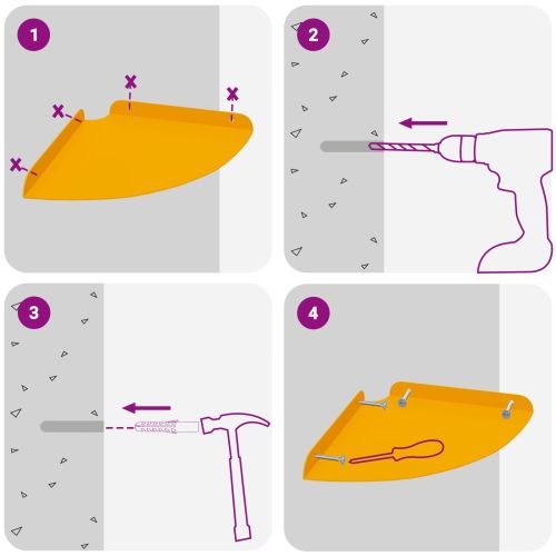Плаващ рафт с рафт 2 pcs Горчично жълто 24 x 24 x 2 см