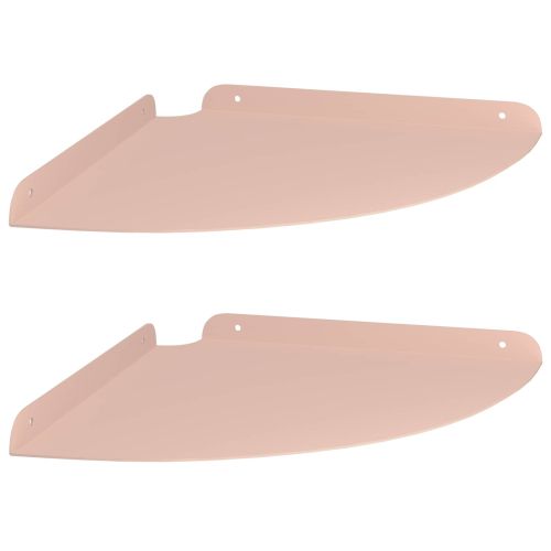 Плаващ рафт с рафт със съхранение 2 pcs Розово 30 x 30 x 2 см