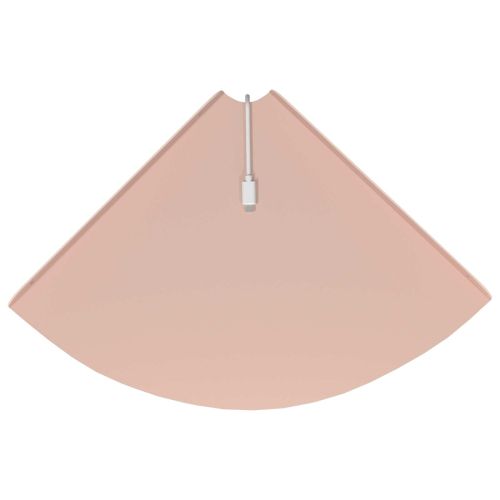 Плаващ рафт с рафт със съхранение 2 pcs Розово 30 x 30 x 2 см