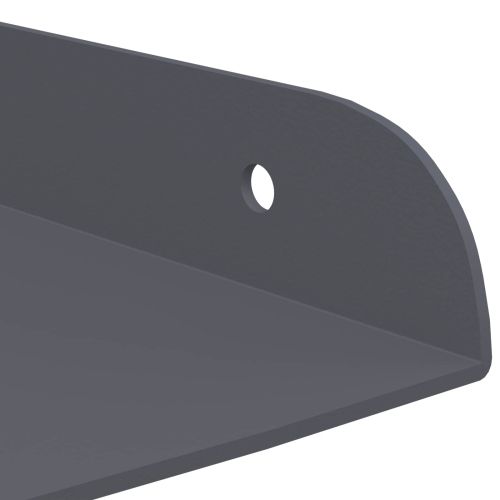 Плаващ рафт с рафт със съхранение 2 pcs Антрацит 30 x 30 x 2 см