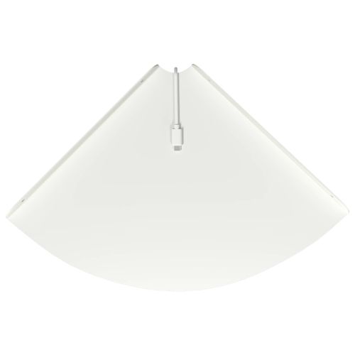 Плаващ рафт с рафт със съхранение 4 pcs Бял 30 x 30 x 2 см