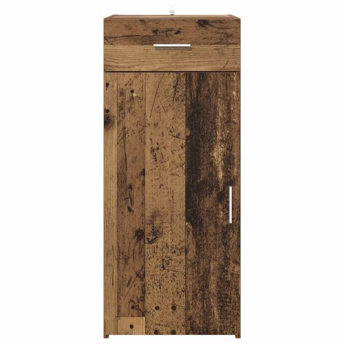 Шкаф за съхранение с чекмедже Старо дърво 40 x 42,5 x 93 см
