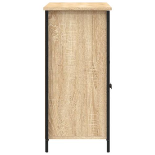 Сайдборд, дъб сонома, 100x35x75 см, инженерно дърво