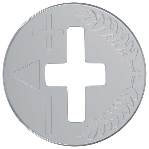 Гайки с кам лока 2 pcs Сребрист 12 x 10 мм Метал