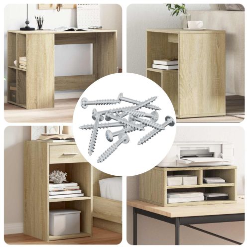 Винт 12 pcs Сребрист 9,8 x 35 мм Желязо