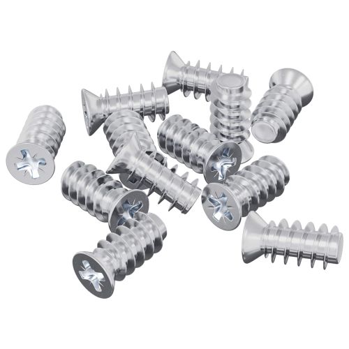 Винт 10909 pcs Сребрист M6 x 12 мм Желязо