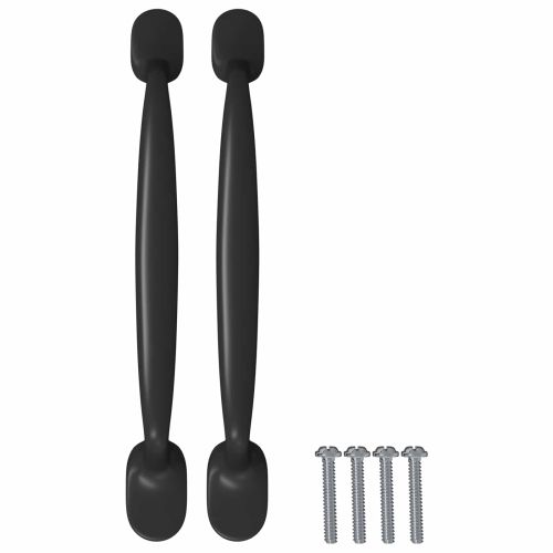 Дръжка за мебели 250 pcs Черно 130 x 19,4 x 22,3 мм Алуминий