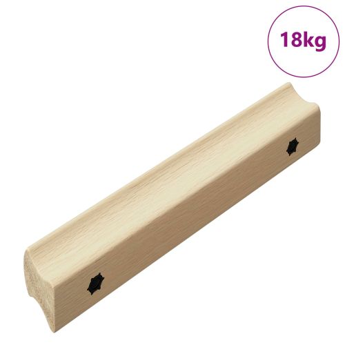 Прав дръжка 587 pcs Естествен цвят дърво 130 x 25 x 30 мм