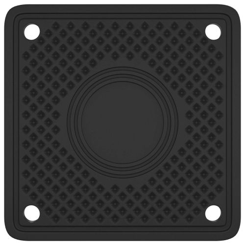 Крака за мебели Регулирума 2 pcs Бяло 64 x 64 x 100 мм ПП