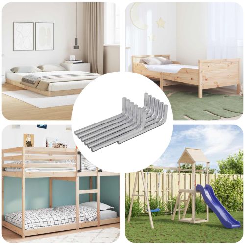 Хекс ключ 12 pcs Сребрист 32 x 86 мм Стомана