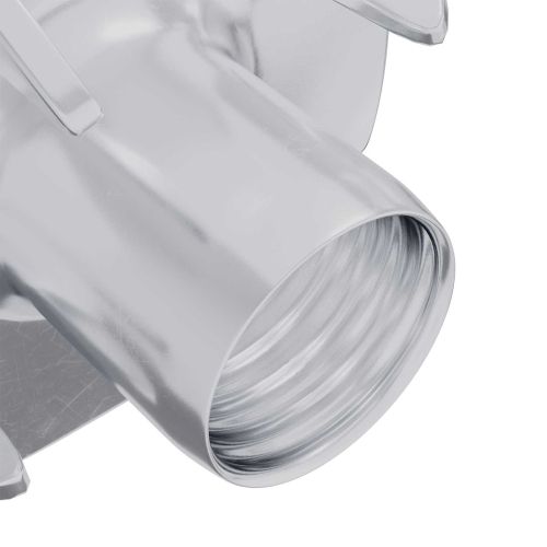 Пигобразна T-образна шайба 2 pcs Сребрист M6 мм Стомана