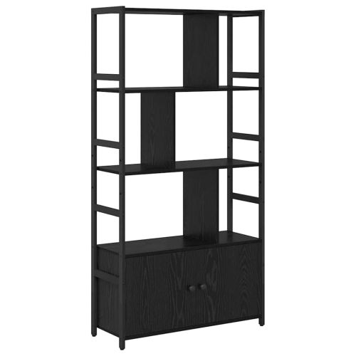 Рафт за книги Черния дъб 80 x 30 x 155,5 см Инженерно дърво
