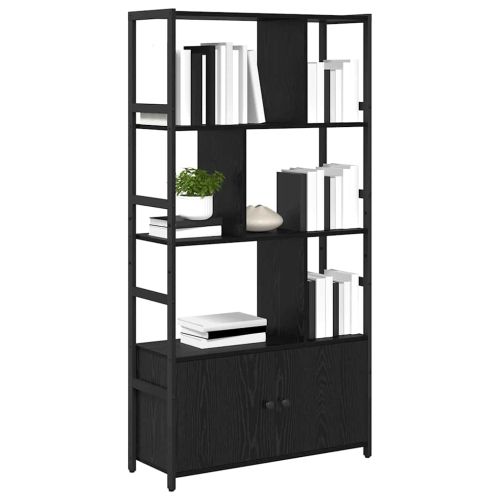 Рафт за книги Черния дъб 80 x 30 x 155,5 см Инженерно дърво