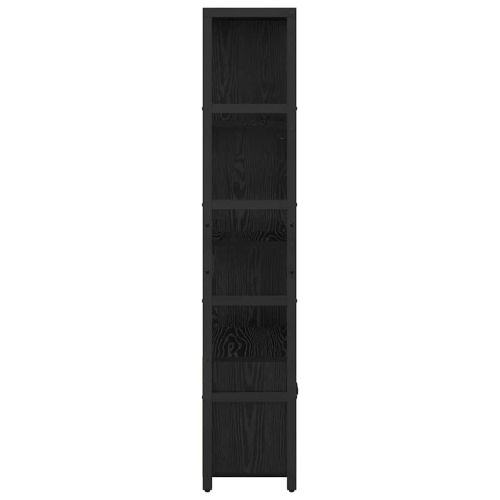 Рафт за книги Черния дъб 80 x 30 x 155,5 см Инженерно дърво