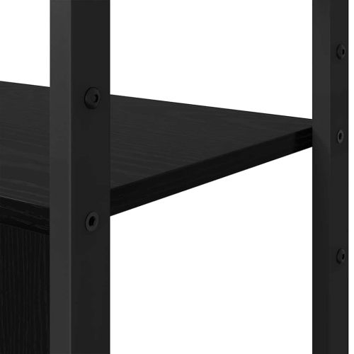 Рафт за книги Черния дъб 80 x 30 x 155,5 см Инженерно дърво