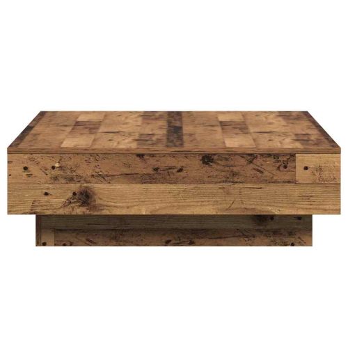 Масичка за кафе Старо дърво 90 x 90 x 28 cm Инженерно дърво