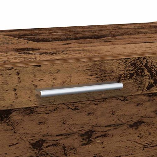 Шкаф за баня с рафт Старо дърво 78 x 37 x 59 cm Инженерно дърво