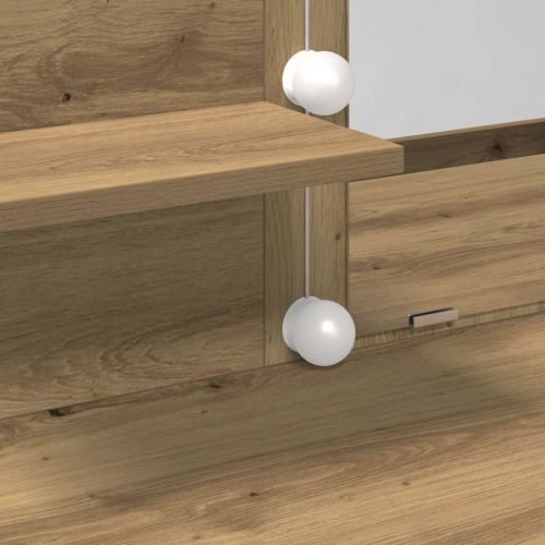 Тоалетка с чекмедже Дъб 100 x 40 x 130 см Инженерно дърво