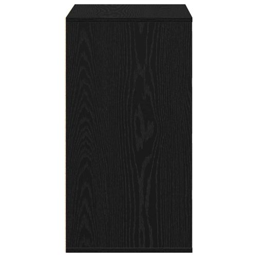 Чекмеджетен шкаф Черно 60 x 41 x 76 см Инженерно дърво