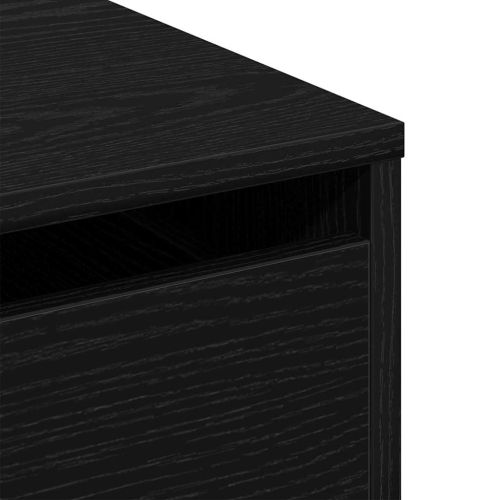 Чекмеджетен шкаф Черно 60 x 41 x 76 см Инженерно дърво